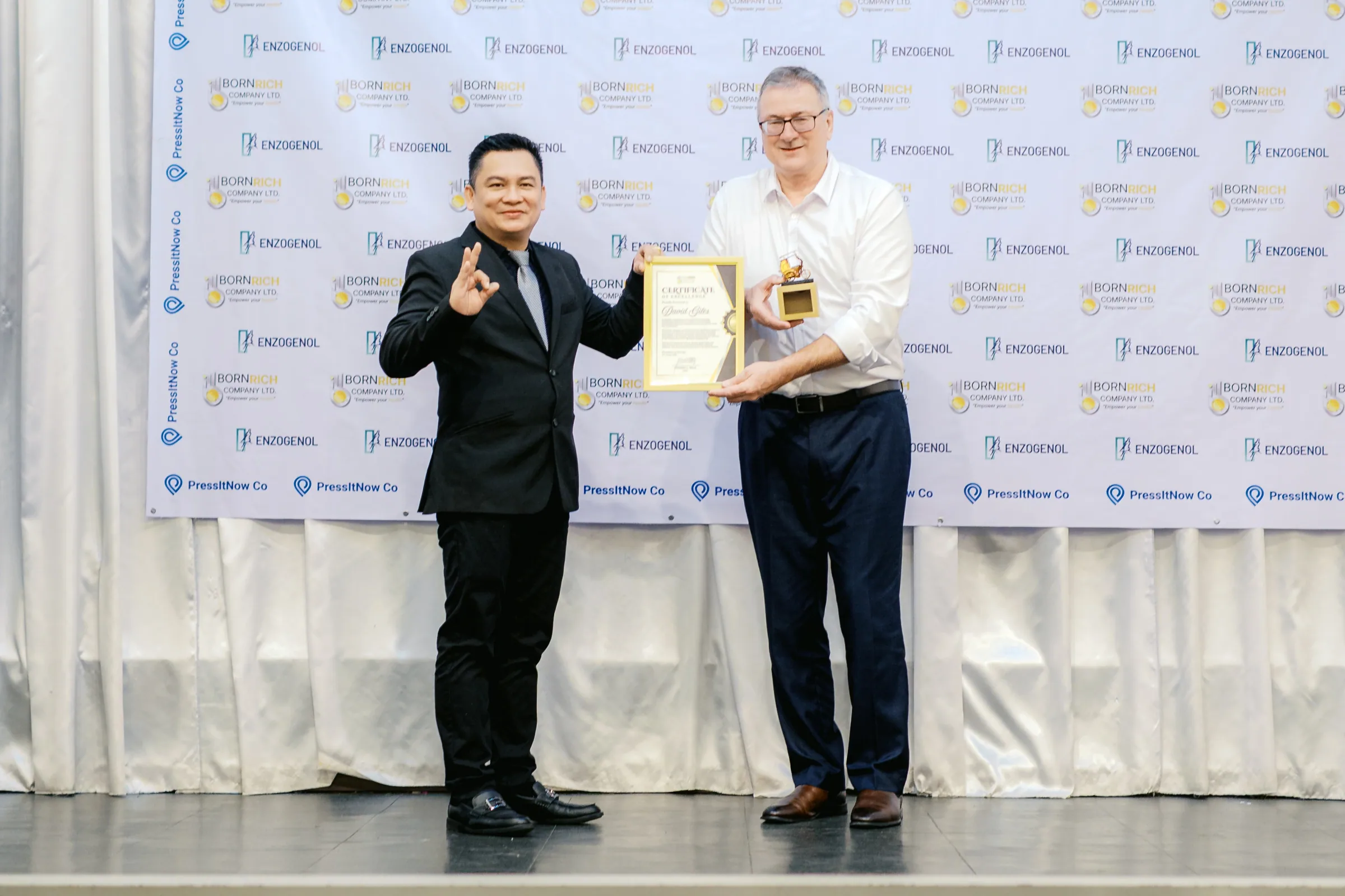 Celebration of Growth and Innovation event with PressItNow Co. and partners